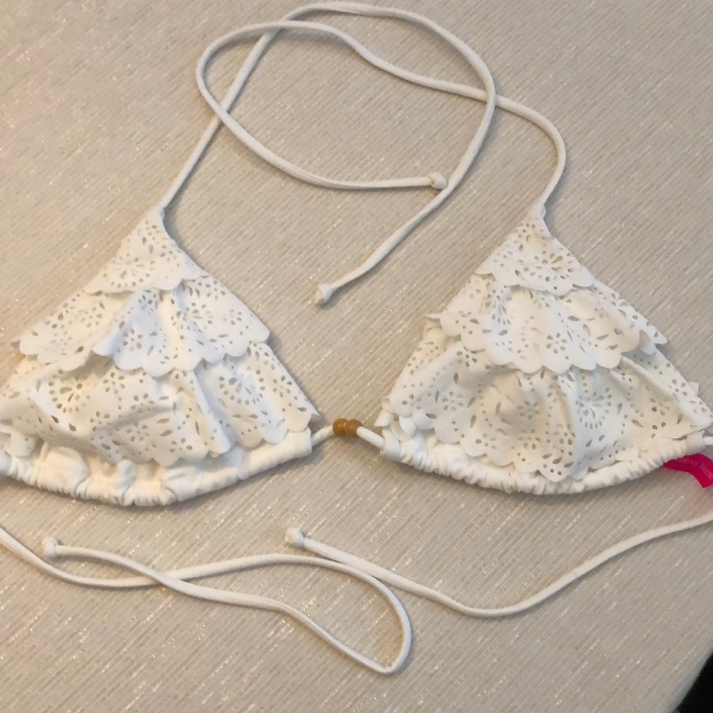 Victoria’s Secret swim top.